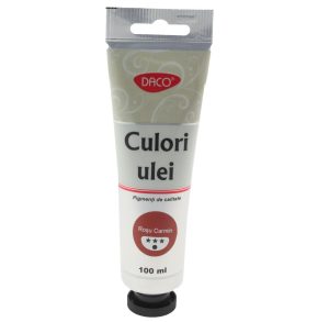 Culori ulei 100 ml Roșu carmin DACO