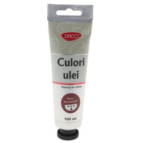 Culori ulei 100 ml Roșu permanent DACO