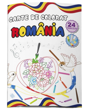 Carte colorat România