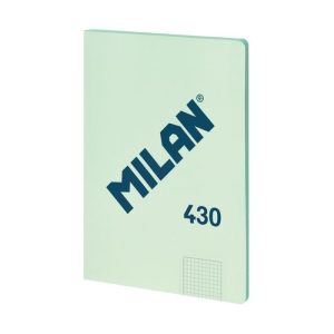 Caiet A4 48 file matematică cusut Verde MILAN