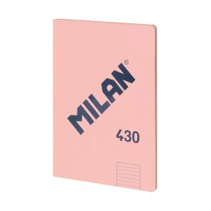 Caiet A4 48 file română cusut Roz MILAN
