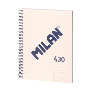 Caiet A4 80 file română spiră Bej MILAN