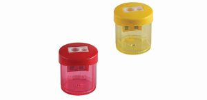 Ascuțitoare plastic dublă container 1585 ARK