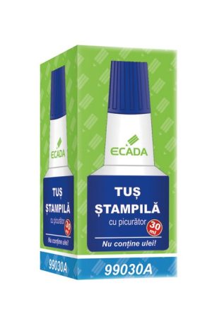 Tuș ștampilă Albastru ECADA