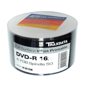 DVD-R TRAXDATA RITEK printabil 16X 50/PA