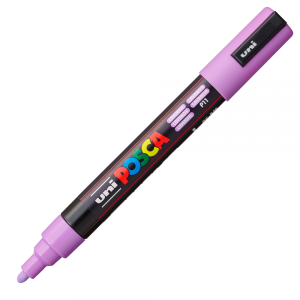Marker acril POSCA PC-5M mov lavandă P11