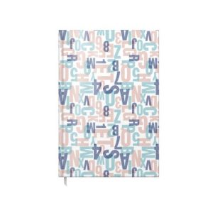 Agendă A5 nedatată Letters Puzzle