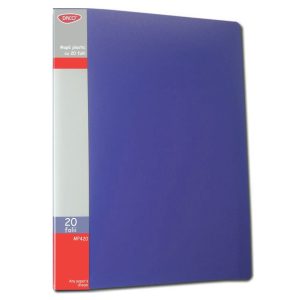 Mapă 20 folii Albastru DACO