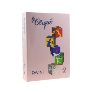 Hârtie colorată 80g/mp A4 108 roz FAVINI
