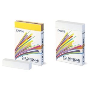 Carton color asortat 50 x 70 cm Set 200 coli Prisma FAVINI