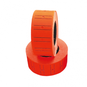 Etichete rolă preț drepte Roz ECADA 800 buc.