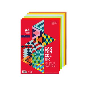 Carton color A4 160g/mp 30 coli 5 culori DACO
