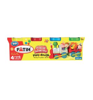 Plastilină ușoară 4x130 g FATIH