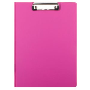Clipboard dublu A4 32.5x23 cm Roz DACO
