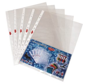 Folie de protecție A4 Set 100 Cristal DACO