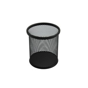 Suport birou cilindric Negru ECADA