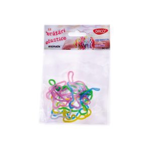 Brățări elastice 12buc / set animale