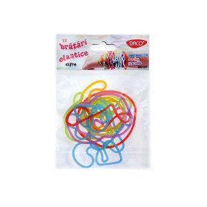 Brățări elastice 12 buc / set cifre