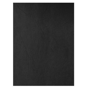 Copertă carton imitație piele set 100 Negru ECADA