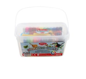 Plastilină 24x21 g + forme modelaj DACO