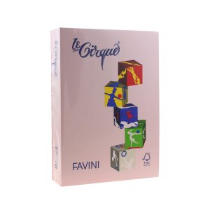 Carton color A4 Roz pal 108 FAVINI 160 g/mp