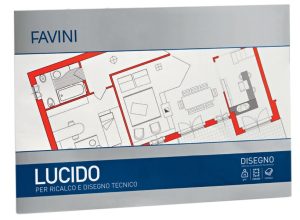 Bloc hârtie calc A4 10 file 75 g/mp FAVINI