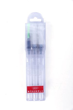 Pensule cu rezervor set 3 vârf rotund DACO