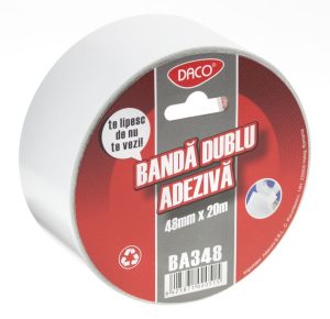 Bandă dublu adezivă 48x20 DACO