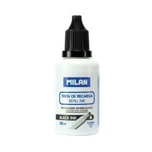 Rezervă cerneală marker tablă magnetică Negru MILAN