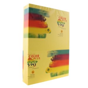 Hârtie colorată A4 80 g/mp Galben CLARIANA