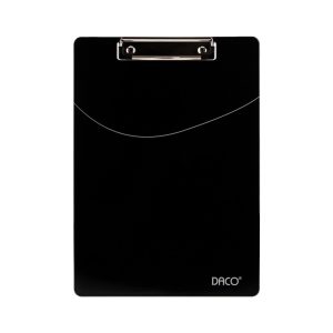 Clipboard simplu plastic A4 32.5x23 cm Negru DACO