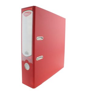 Biblioraft plastifiat 75 mm Roșu DACO