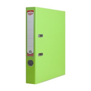 Biblioraft plastifiat 75 mm Verde deschis DACO