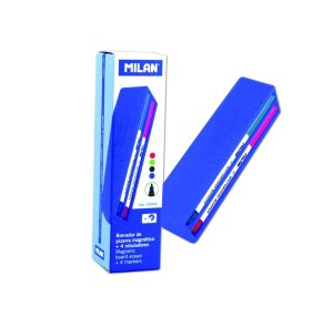 Marker tablă magnetică Set 4+burete MILAN