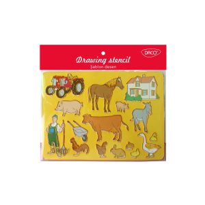 Șablon desen Fermă DACO