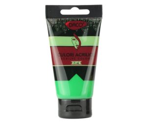 Culori acril 75 ml Verde mediu DACO