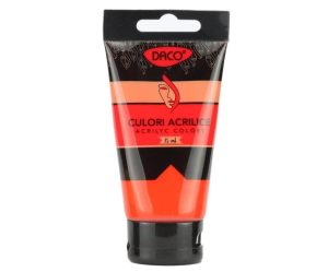 Culori acril 75 ml Roșu vermilion DACO