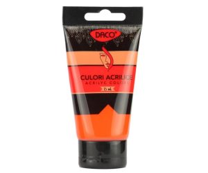 Culori acril 75 ml Portocaliu DACO