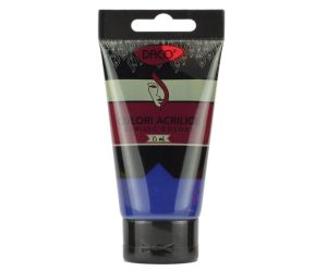 Culori acril 75 ml Albastru ftalocianin DACO