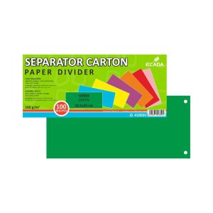 Separator carton set 100 Verde ECADA