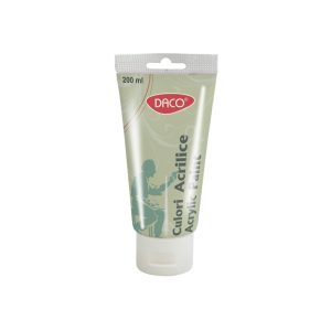 Culori acril 200 ml Verde metalizat DACO