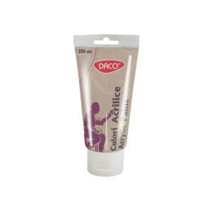 Culori acril 200 ml Roșu metalizat DACO