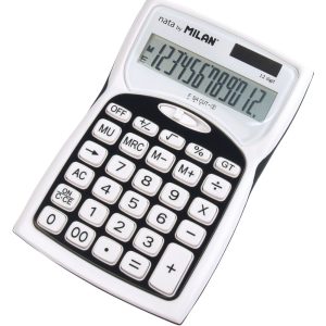 Calculator 12 dg Blister negru MILAN