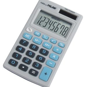 Calculator 8 dg Gri/albastru MILAN