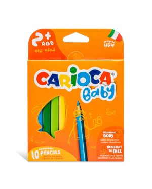 Creion color 10 culori Baby CARIOCA