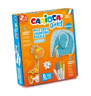 Set puzzle + 8 carioci Animals CARIOCA