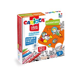 Set puzzle + 12 carioci Adventure CARIOCA
