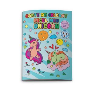 Carte de colorat A4 Micul meu unicorn