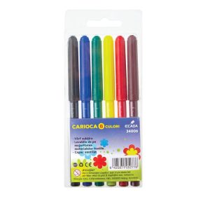Carioca 6 culori ECADA 34006