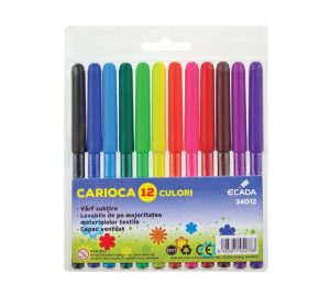 Carioca 12 culori ECADA 34012